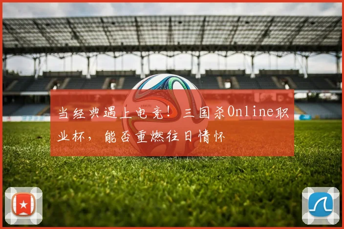 当经典遇上电竞!三国杀Online职业杯,能否重燃往日情怀